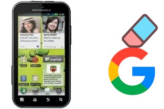 Come eliminare l'account Google su Motorola DEFY+