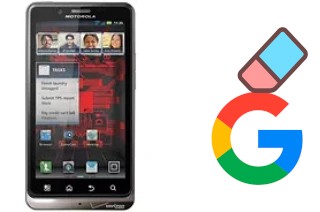 Come eliminare l'account Google su Motorola DROID BIONIC XT875