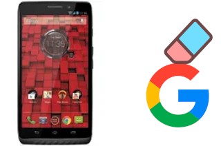 Come eliminare l'account Google su Motorola DROID Maxx