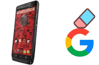 Come eliminare l'account Google su Motorola DROID Mini