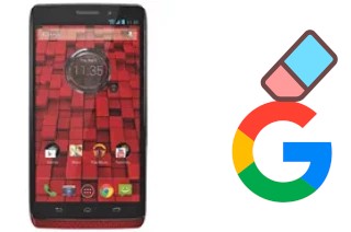 Come eliminare l'account Google su Motorola DROID Ultra