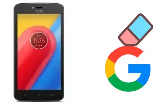 Come eliminare l'account Google su Motorola Moto C 4G