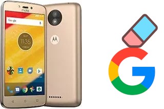 Come eliminare l'account Google su Motorola Moto C Plus