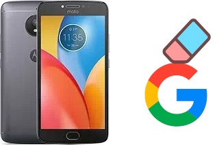 Come eliminare l'account Google su Motorola Moto E4 Plus