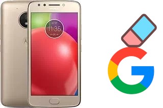 Come eliminare l'account Google su Motorola Moto E4 (USA)