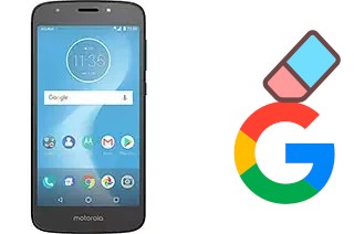 Come eliminare l'account Google su Motorola Moto E5 Cruise