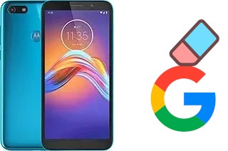 Come eliminare l'account Google su Motorola Moto E6 Play