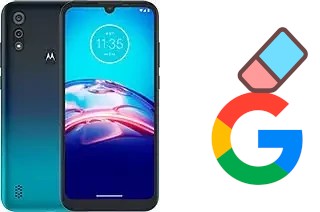 Come eliminare l'account Google su Motorola Moto E6s (2020)