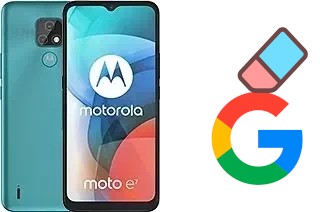 Come eliminare l'account Google su Motorola Moto E7