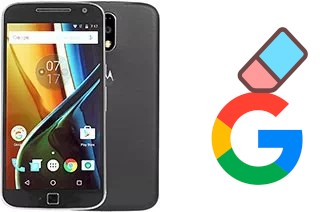 Come eliminare l'account Google su Motorola Moto G4 Plus