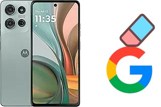 Come eliminare l'account Google su Motorola Moto G75