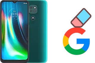 Come eliminare l'account Google su Motorola Moto G9 (India)