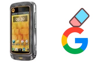 Come eliminare l'account Google su Motorola MT810lx