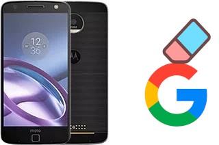 Come eliminare l'account Google su Motorola Moto Z