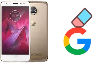 Come eliminare l'account Google su Motorola Moto Z2 Force