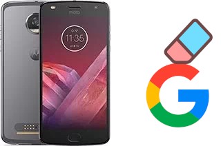 Come eliminare l'account Google su Motorola Moto Z2 Play