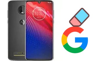 Come eliminare l'account Google su Motorola Moto Z4 Force