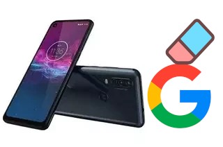 Come eliminare l'account Google su Motorola One Action