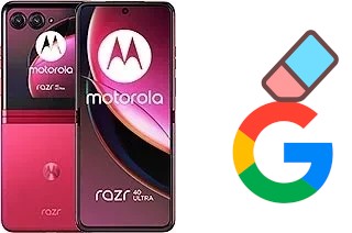 Come eliminare l'account Google su Motorola Razr 40 Ultra