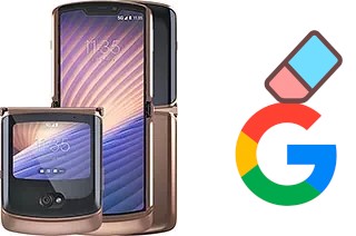 Come eliminare l'account Google su Motorola Razr 5G