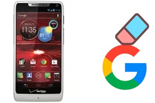 Come eliminare l'account Google su Motorola DROID RAZR M