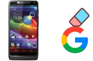 Come eliminare l'account Google su Motorola RAZR M XT905