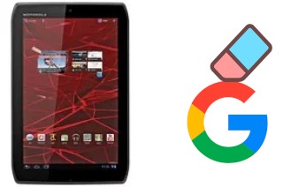 Come eliminare l'account Google su Motorola XOOM 2 Media Edition MZ607