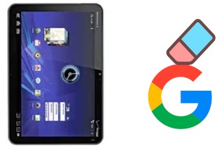 Come eliminare l'account Google su Motorola XOOM MZ601