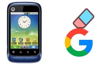 Come eliminare l'account Google su Motorola XT301