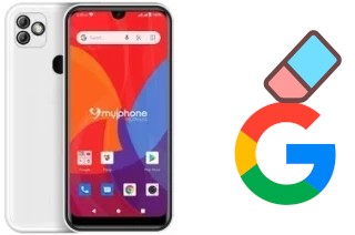 Come eliminare l'account Google su MyPhone myWX1 Plus