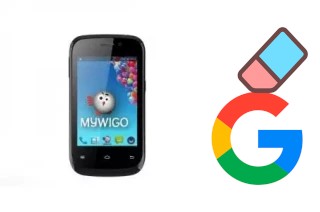 Come eliminare l'account Google su MyWigo MWG359 Mini