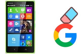 Come eliminare l'account Google su Nokia X2 Dual SIM