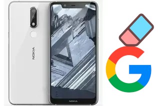 Come eliminare l'account Google su Nokia 5.1 Plus