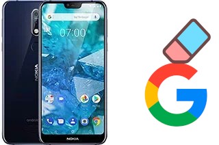 Come eliminare l'account Google su Nokia 7.1 Plus (Nokia X7)