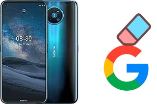 Come eliminare l'account Google su Nokia 8.3 5G