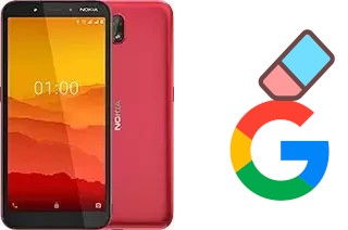 Come eliminare l'account Google su Nokia C1