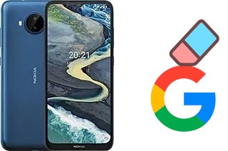 Come eliminare l'account Google su Nokia C20 Plus