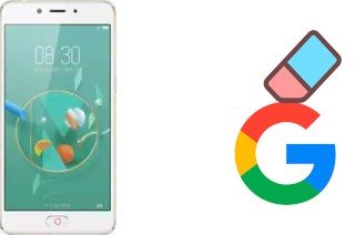 Come eliminare l'account Google su nubia N2