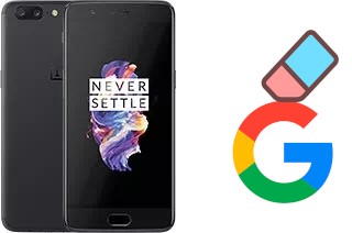 Come eliminare l'account Google su OnePlus 5