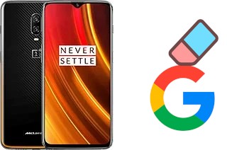 Come eliminare l'account Google su OnePlus 6T McLaren