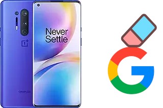 Come eliminare l'account Google su OnePlus 8 Pro