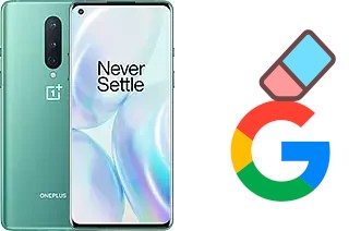 Come eliminare l'account Google su OnePlus 8