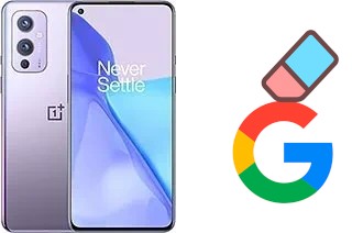 Come eliminare l'account Google su OnePlus 9