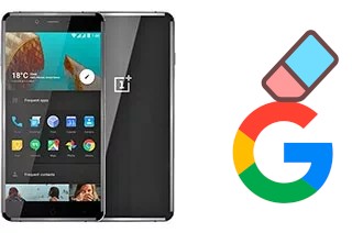 Come eliminare l'account Google su OnePlus X