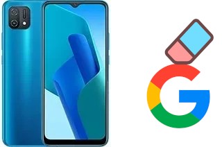 Come eliminare l'account Google su Oppo A16e