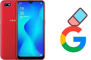 Come eliminare l'account Google su Oppo A1k