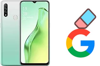 Come eliminare l'account Google su Oppo A31 (2020)