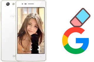 Come eliminare l'account Google su Oppo A31 (2015)