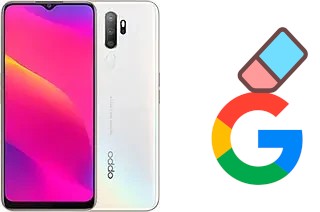 Come eliminare l'account Google su Oppo A5 (2020)