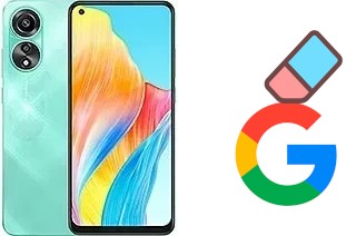 Come eliminare l'account Google su Oppo A78 4G